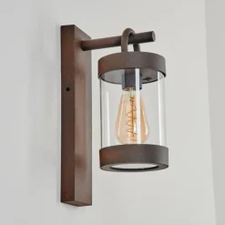 Applique murale d'extérieur Fulham Rouille, 1 lumière