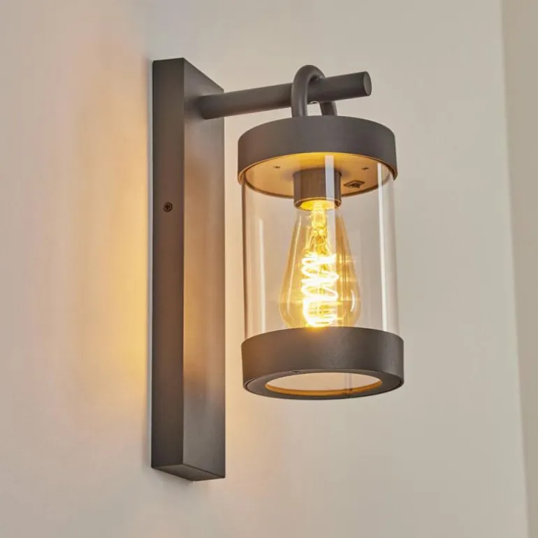 Applique murale d'extérieur Fulham Anthracite, 1 lumière