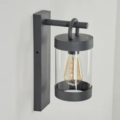Applique murale d'extérieur Fulham Anthracite, 1 lumière