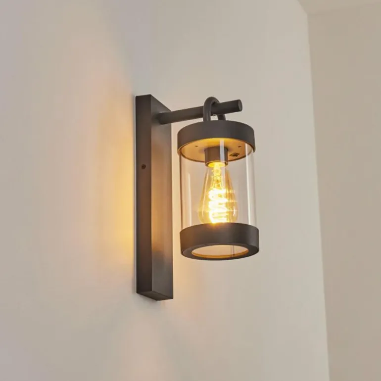 Applique murale d'extérieur Fulham Anthracite, 1 lumière