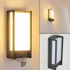 Applique murale d'extérieur Skove LED Anthracite, 1 lumière, Détecteur de mouvement