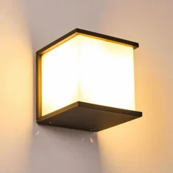 Applique murale d'extérieur Ebba Anthracite, 1 lumière