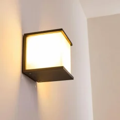 Applique murale d'extérieur Ebba Anthracite, 1 lumière