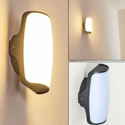 Applique murale d'extérieur Svea LED Anthracite, 1 lumière