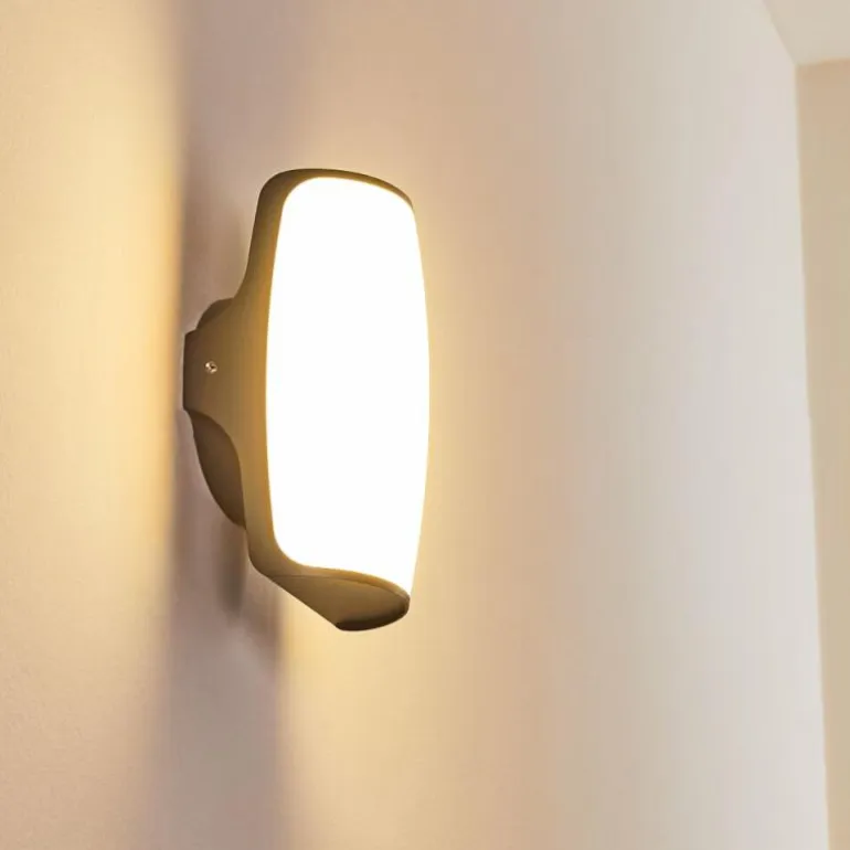 Applique murale d'extérieur Svea LED Anthracite, 1 lumière