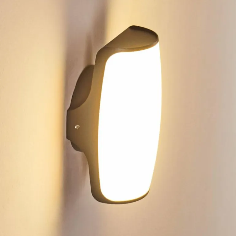 Applique murale d'extérieur Svea LED Anthracite, 1 lumière