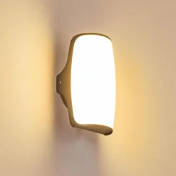 Applique murale d'extérieur Svea LED Anthracite, 1 lumière