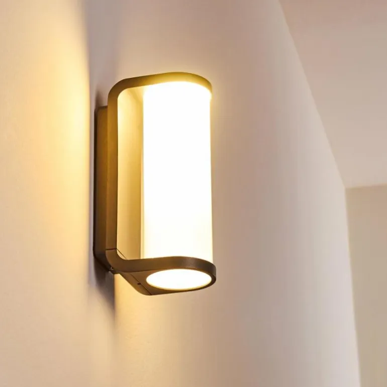 Applique murale d'extérieur Novelle LED Anthracite, 1 lumière