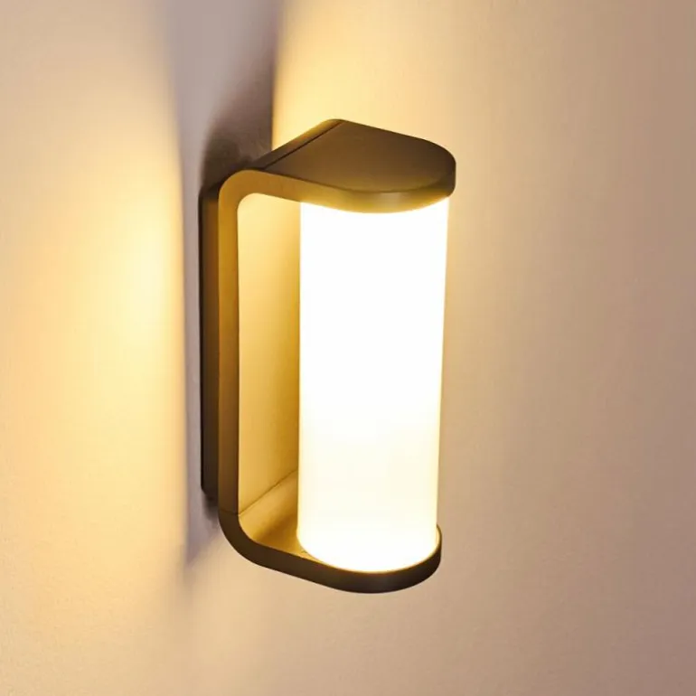 Applique murale d'extérieur Novelle LED Anthracite, 1 lumière