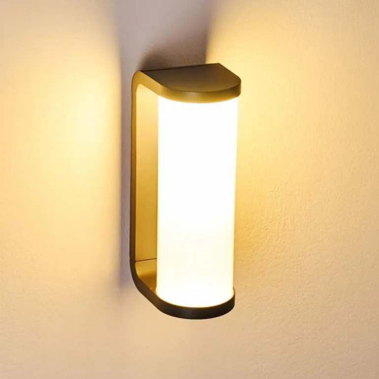Applique murale d'extérieur Novelle LED Anthracite, 1 lumière