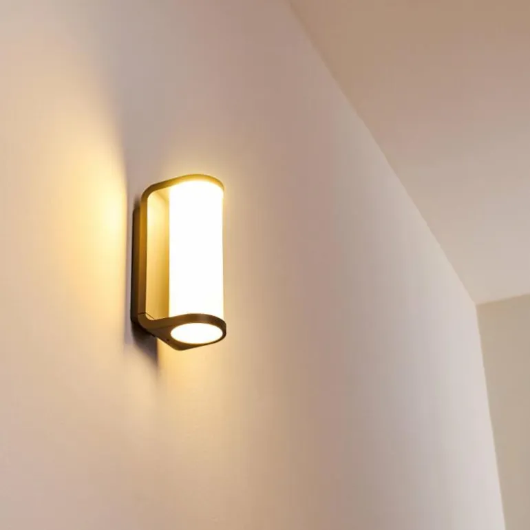 Applique murale d'extérieur Novelle LED Anthracite, 1 lumière