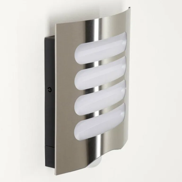 Applique murale d'extérieur Meja LED Anthracite, 1 lumière, Détecteur de mouvement