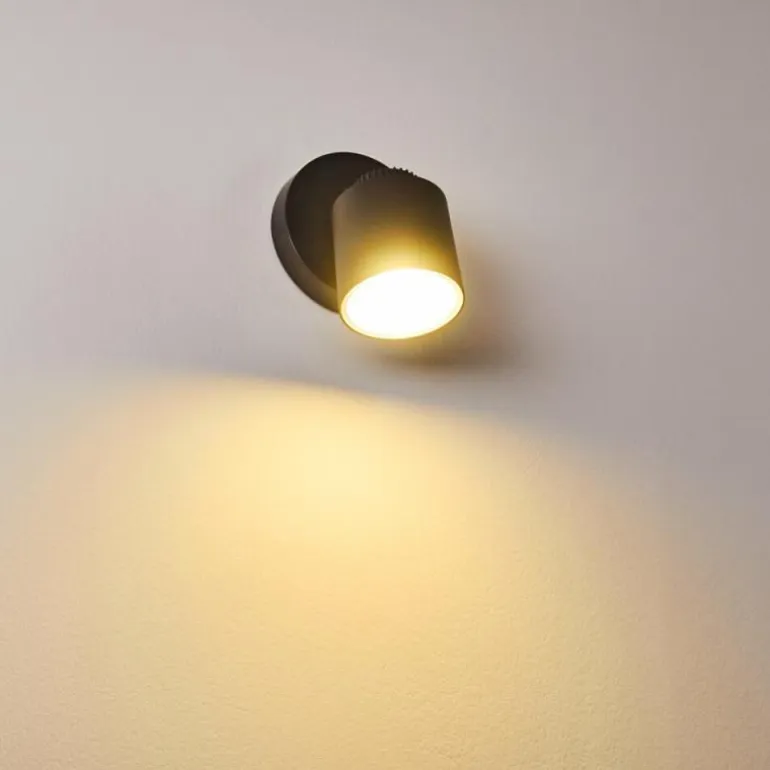 Applique murale d'extérieur Apenrader LED Anthracite, 1 lumière