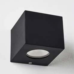 Applique murale d'extérieur Jonava LED Noir, 2 lumières