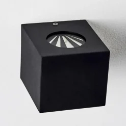 Applique murale d'extérieur Jonava LED Noir, 2 lumières