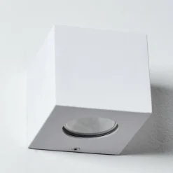 Applique murale d'extérieur Jonava LED Blanc, 2 lumières
