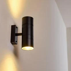 Applique murale d'extérieur Froslev LED Noir, 2 lumières