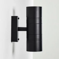Applique murale d'extérieur Froslev LED Noir, 2 lumières