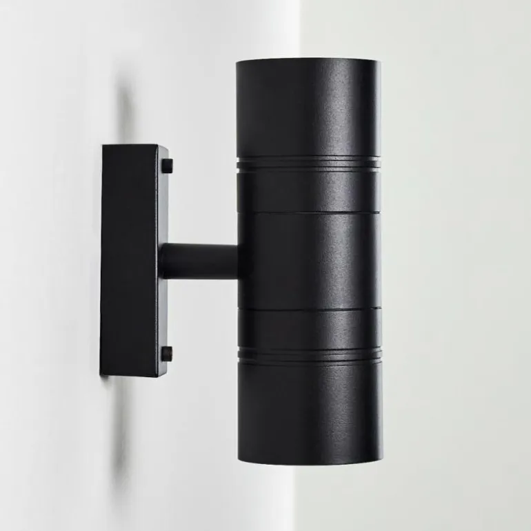 Applique murale d'extérieur Froslev LED Noir, 2 lumières
