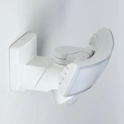 Applique murale d'extérieur Foroyar LED Blanc, 2 lumières, Détecteur de mouvement