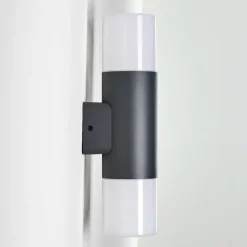 Applique murale d'extérieur Schafhaus Anthracite, 2 lumières
