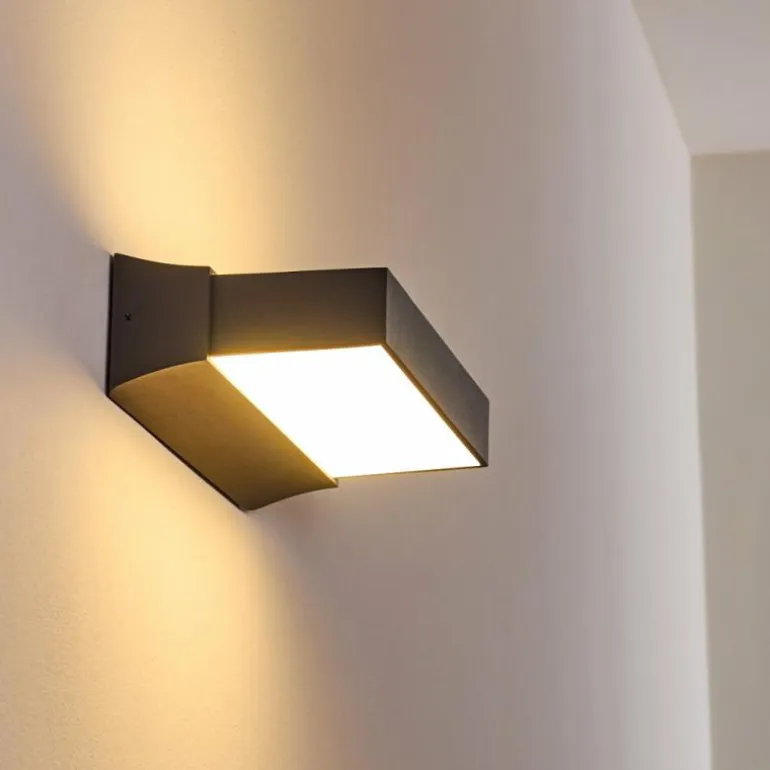 Applique murale d'extérieur Hjortspring LED Anthracite, 1 lumière
