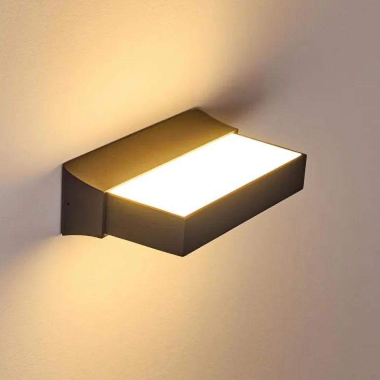 Applique murale d'extérieur Hjortspring LED Anthracite, 1 lumière