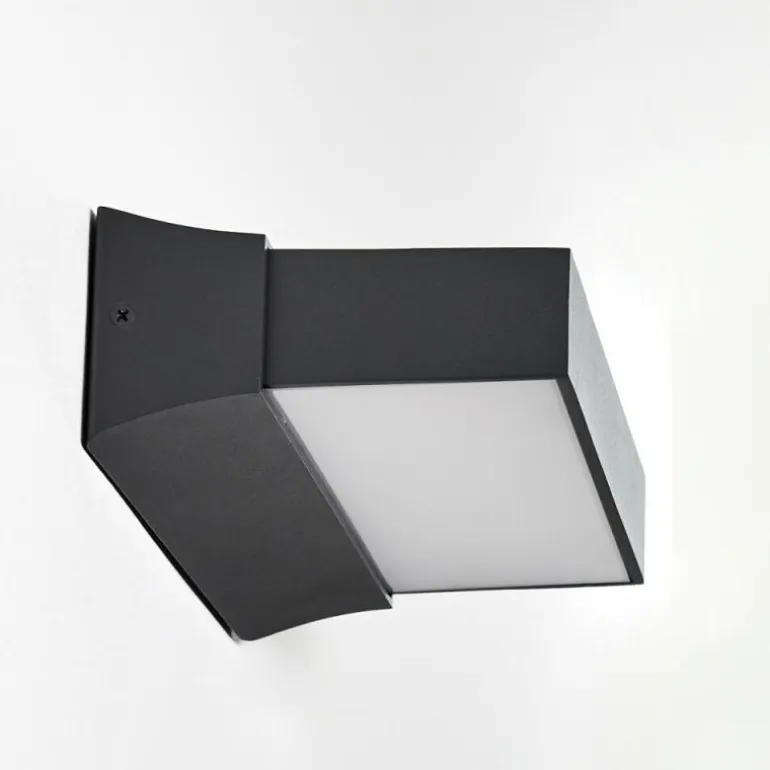 Applique murale d'extérieur Hjortspring LED Anthracite, 1 lumière
