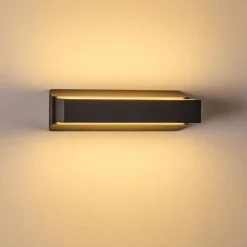 Applique murale d'extérieur Hjortspring LED Anthracite, 1 lumière