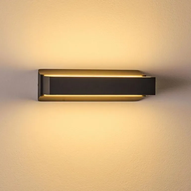 Applique murale d'extérieur Hjortspring LED Anthracite, 1 lumière