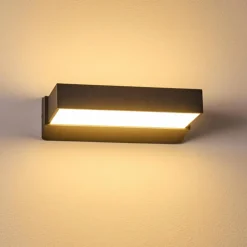 Applique murale d'extérieur Hjortspring LED Anthracite, 1 lumière