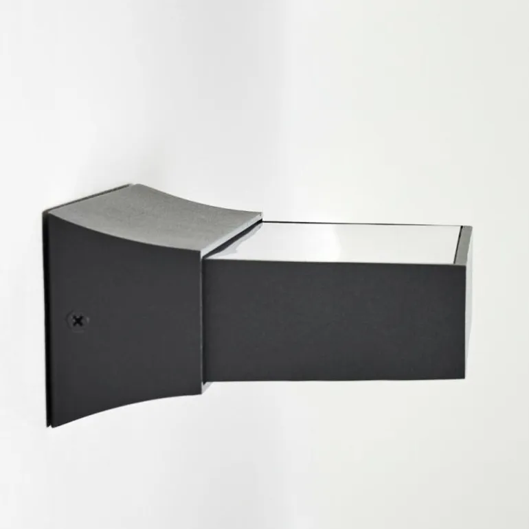 Applique murale d'extérieur Hjortspring LED Anthracite, 1 lumière