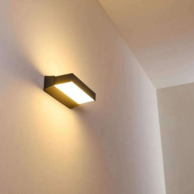 Applique murale d'extérieur Hjortspring LED Anthracite, 1 lumière
