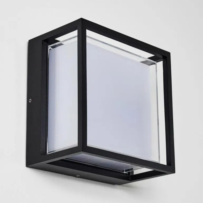 Applique murale d'extérieur Lysabild LED Noir, 1 lumière