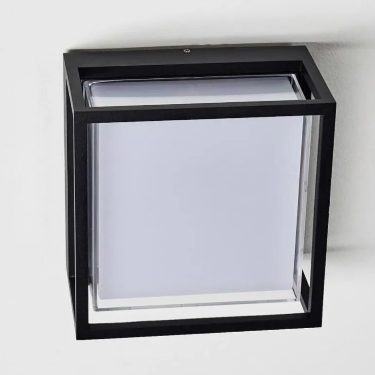 Applique murale d'extérieur Lysabild LED Noir, 1 lumière