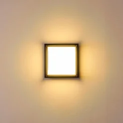Applique murale d'extérieur Lysabild LED Noir, 1 lumière