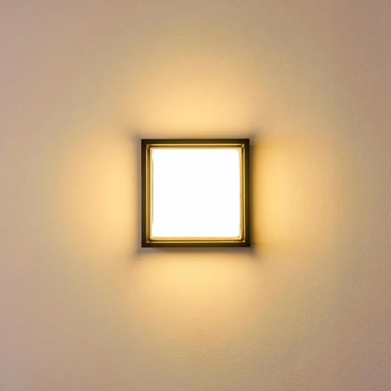 Applique murale d'extérieur Lysabild LED Noir, 1 lumière