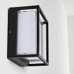 Applique murale d'extérieur Lysabild LED Noir, 1 lumière
