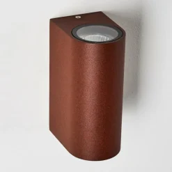 Applique murale d'extérieur Norrelogum Rouille, 2 lumières