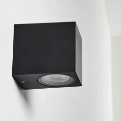 Applique murale d'extérieur Nordborg LED Noir, 1 lumière