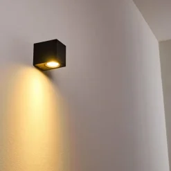 Applique murale d'extérieur Nordborg LED Noir, 1 lumière