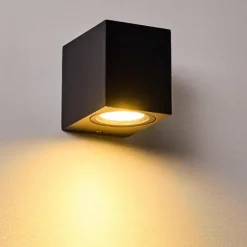Applique murale d'extérieur Nordborg LED Noir, 1 lumière