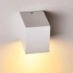 Applique murale d'extérieur Nordborg LED Blanc, 1 lumière