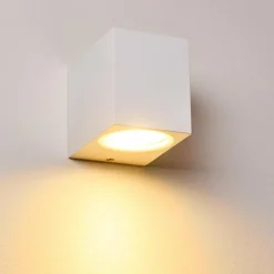 Applique murale d'extérieur Nordborg LED Blanc, 1 lumière