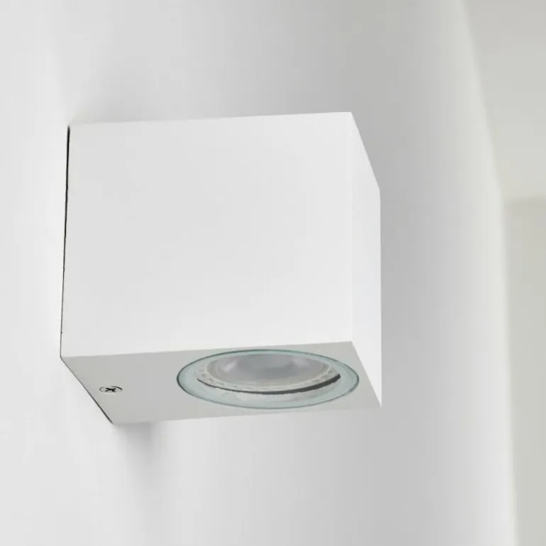 Applique murale d'extérieur Nordborg LED Blanc, 1 lumière