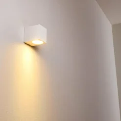 Applique murale d'extérieur Nordborg LED Blanc, 1 lumière