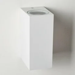 Applique murale d'extérieur Nordborg LED Blanc, 2 lumières