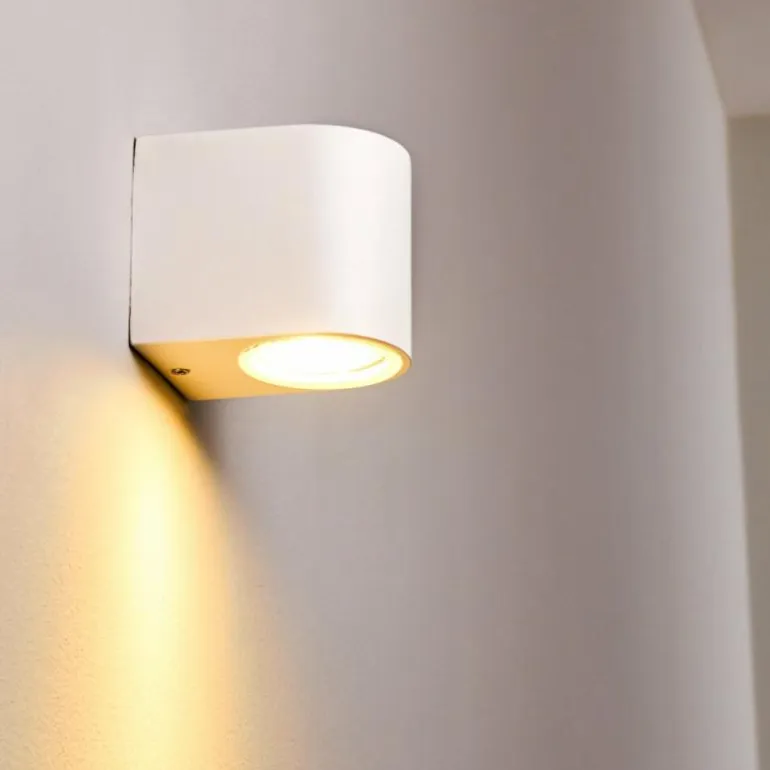 Applique murale d'extérieur Nordborg LED Blanc, 1 lumière