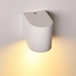 Applique murale d'extérieur Nordborg LED Blanc, 1 lumière