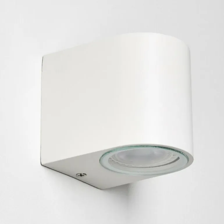 Applique murale d'extérieur Nordborg LED Blanc, 1 lumière